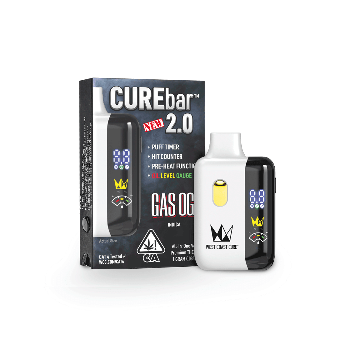 CUREbar 2.0 — Gas OG