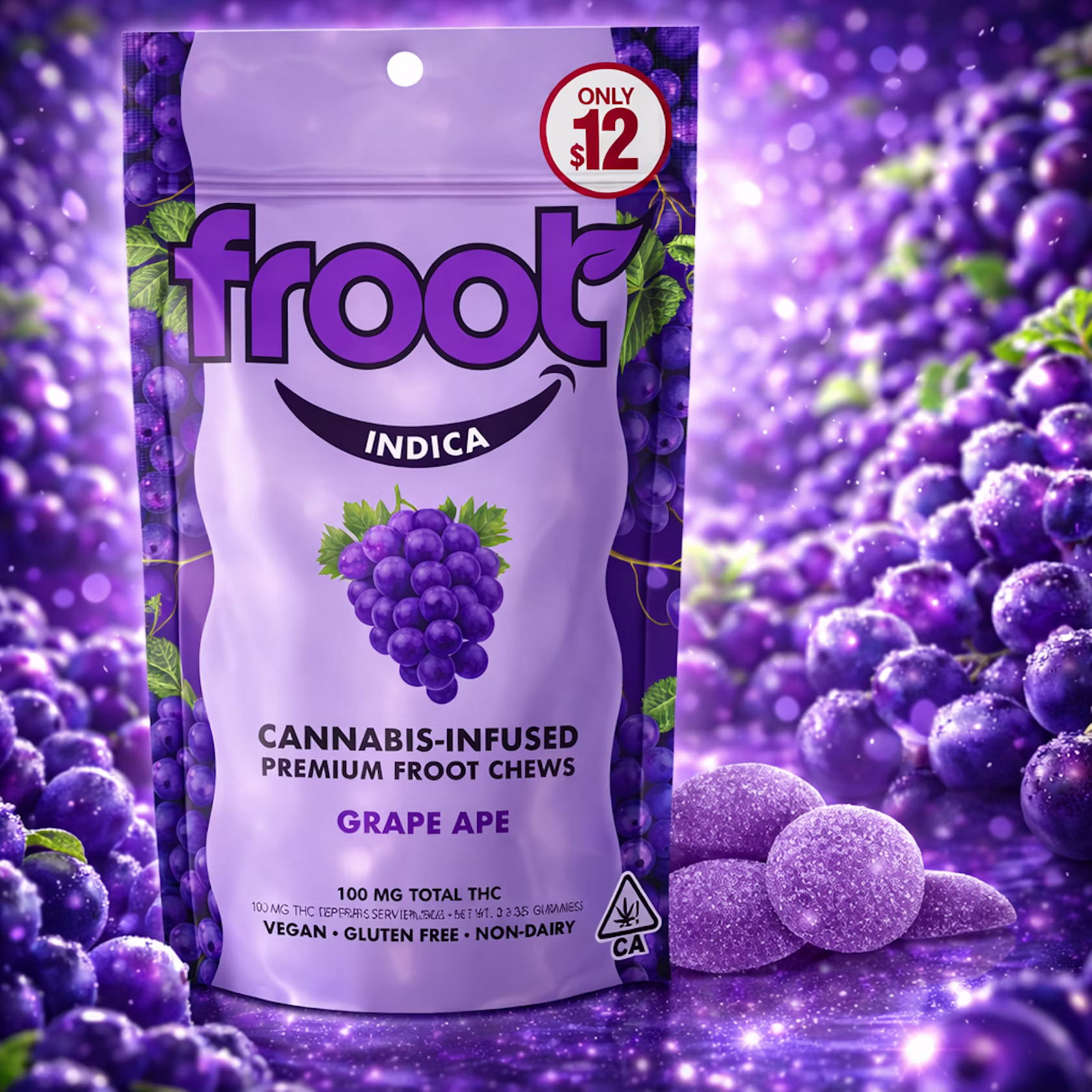 Froot Grape Ape Gummies