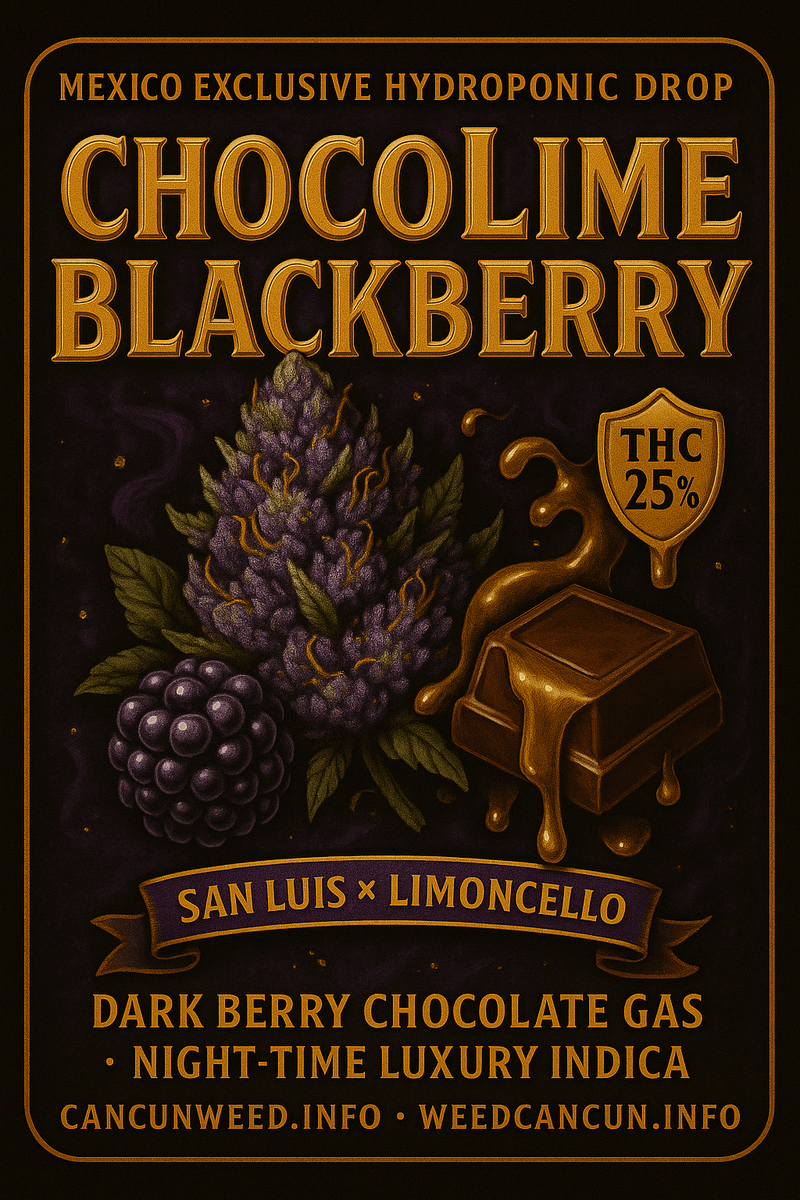 ChocoLime Blackberry poster art
